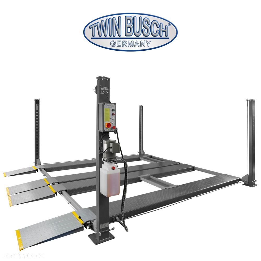 Podnośnik parkingowy 4-kolumnowy TW 436-P PODWÓJNY - 7