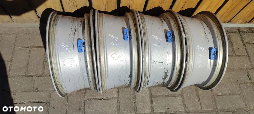 FELGI 133466615x110 6.5Jx16 CALI ET37 MERIVA A B ASTRA H ZAFIRA B CZUJNIKI GRATIS 4 SZTUKI KOMPLET - 9
