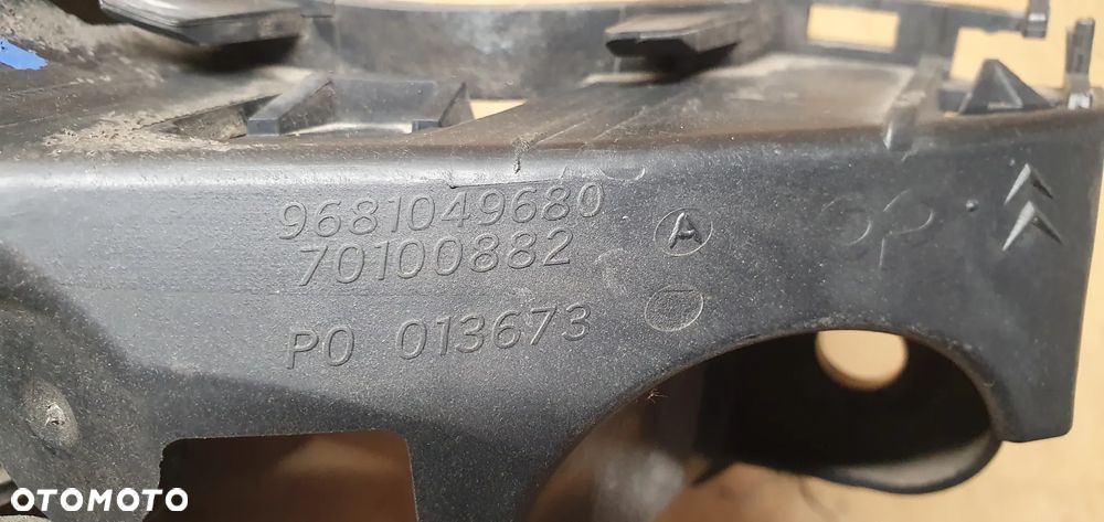 Ślizg zderzaka prawy tył tylny prawy Citroen C5 III Sedan 9681049680 - 6