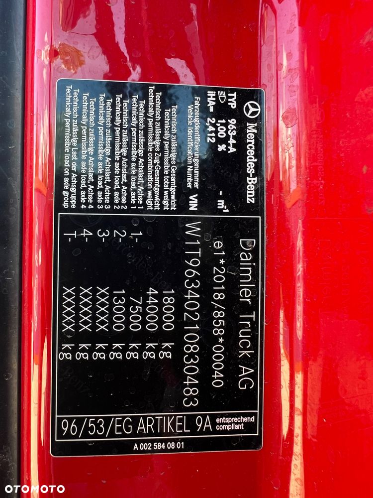 Mercedes-Benz ACTROS PROCAB  bez retardera prokontraktowy - 15