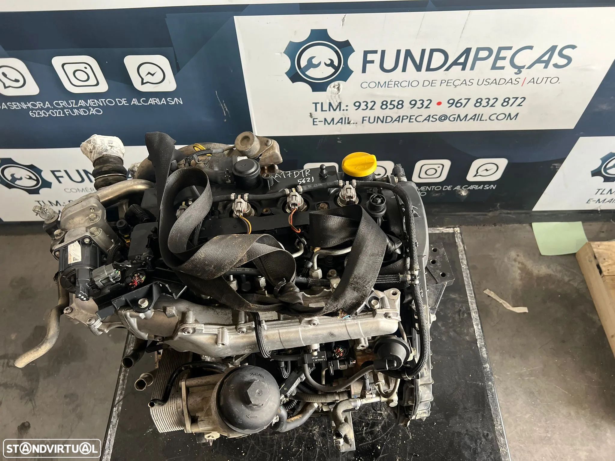 Motor Opel Zafira 1.7 CDTi 125Cv Ref: A17DTR - 1