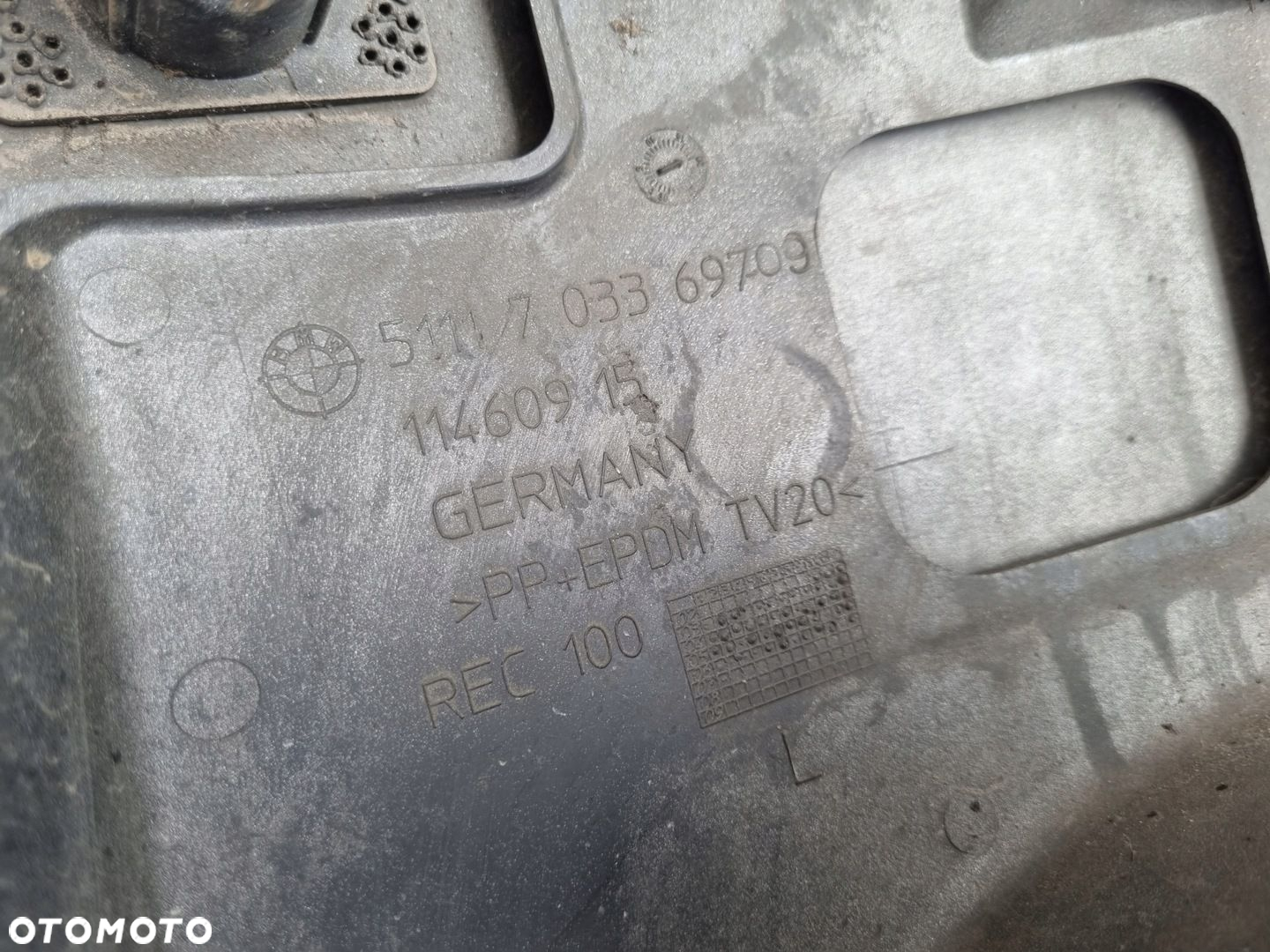 BMW E60 03-07r KOMPLETNY PRZEDNI ZDERZAK przód SREBRNY SPRYSKI PDC 354 - 15