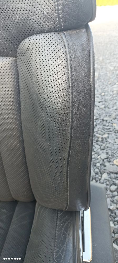 VOLKSWAGEN PHAETON 3D0 FOTEL KIEROWCY LEWY SKÓRA CZARNY - 14