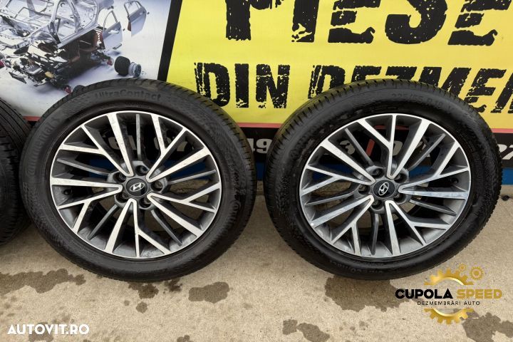 Jante cu anvelope Continental 225/55/ R18 5x114.3 7Jx18H2 ET-51 52910 - 2