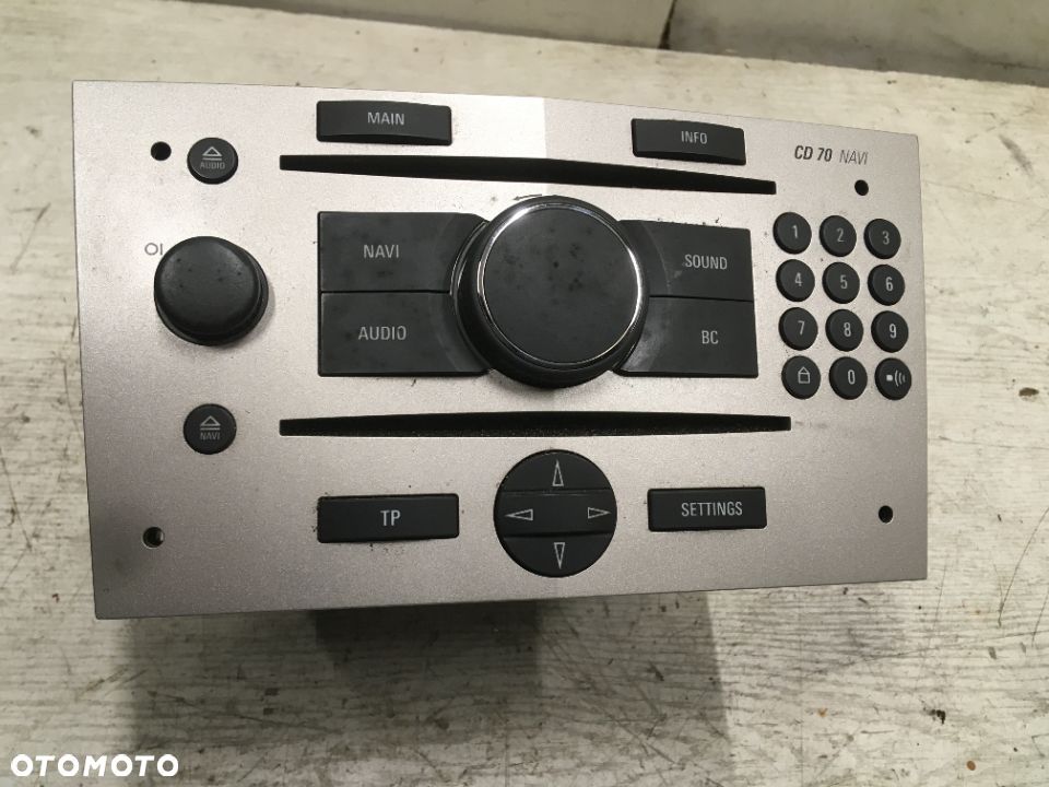 RADIO CD nawigacja Opel  Astra H Zafira B 13262750 - 1