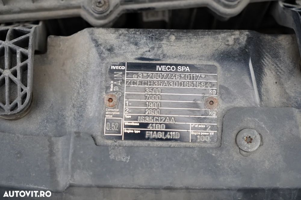 Iveco DAILY 35-140 / 5m LIVRARE / MANUALĂ / TWIN / 2020 / IMPORTAT - 38