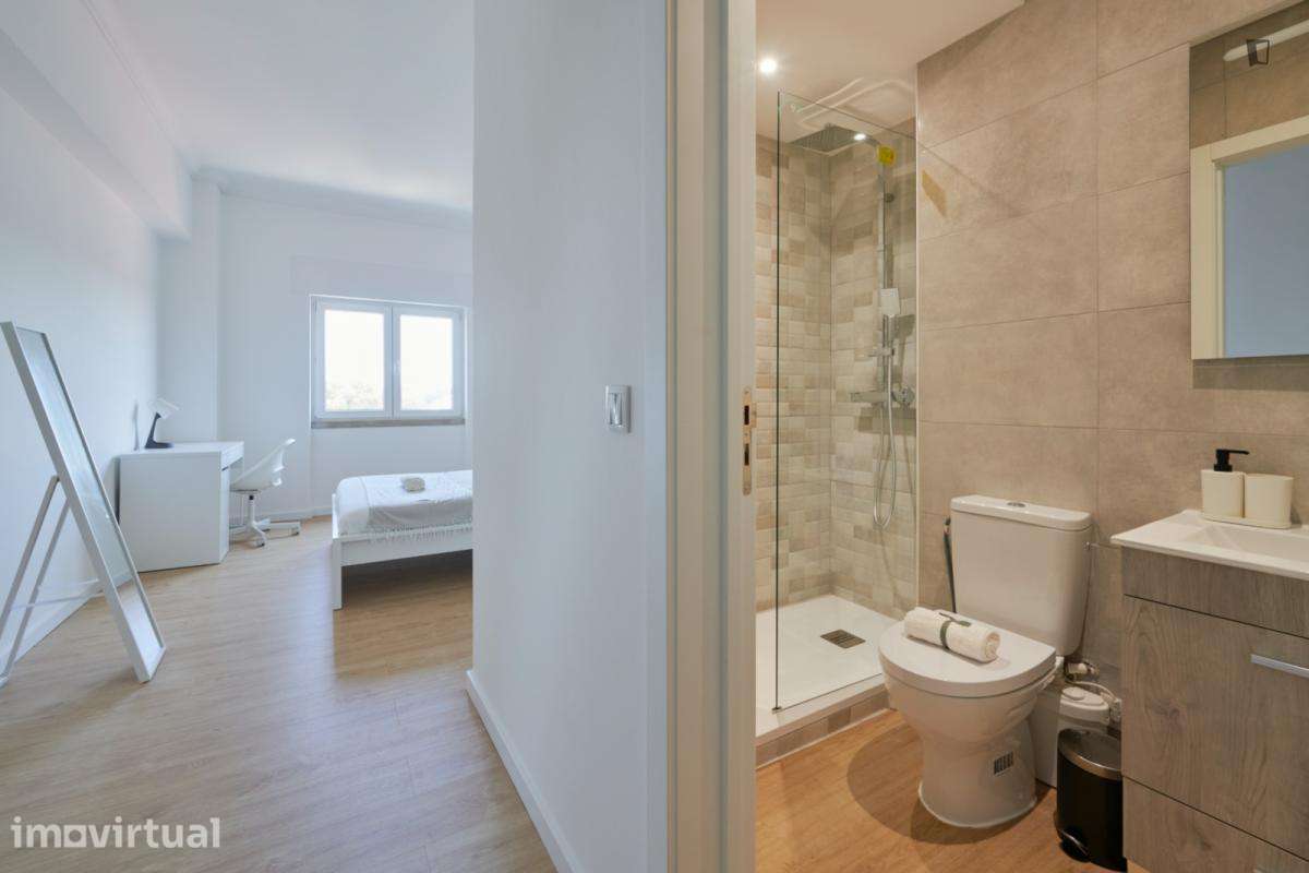 Quarto - localizado em Telheiras Lisbon - Grande imagem: 5/7