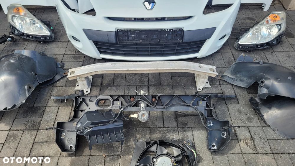 Renault Clio III 09-12 lift kombi 1.5 DCI Maska zderzak blotniki lampy eur - 10