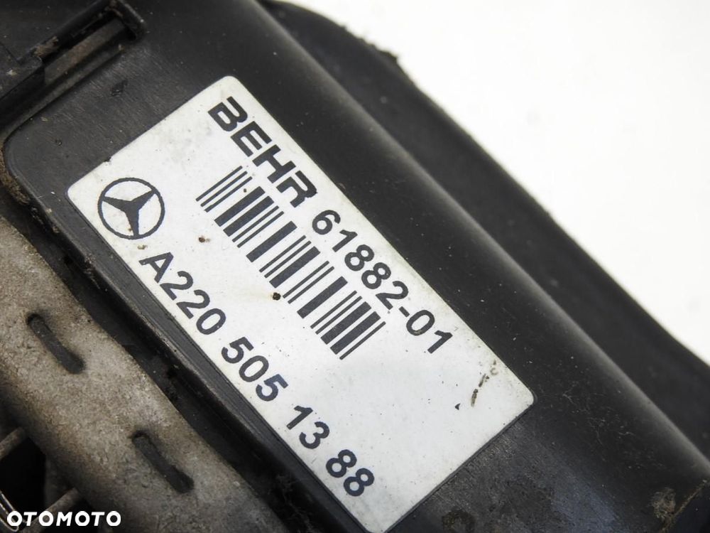 CHŁODNICA WODY MERCEDES W220 4.0 CDI V8 A2205051388 - 5
