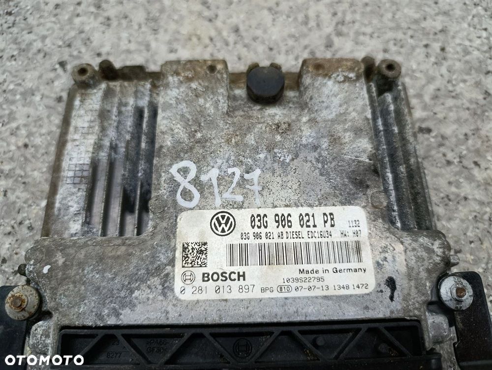 KOMPUTER, STEROWNIK VW PASSAT B6 03G906021PB  1.9 TDI - 3