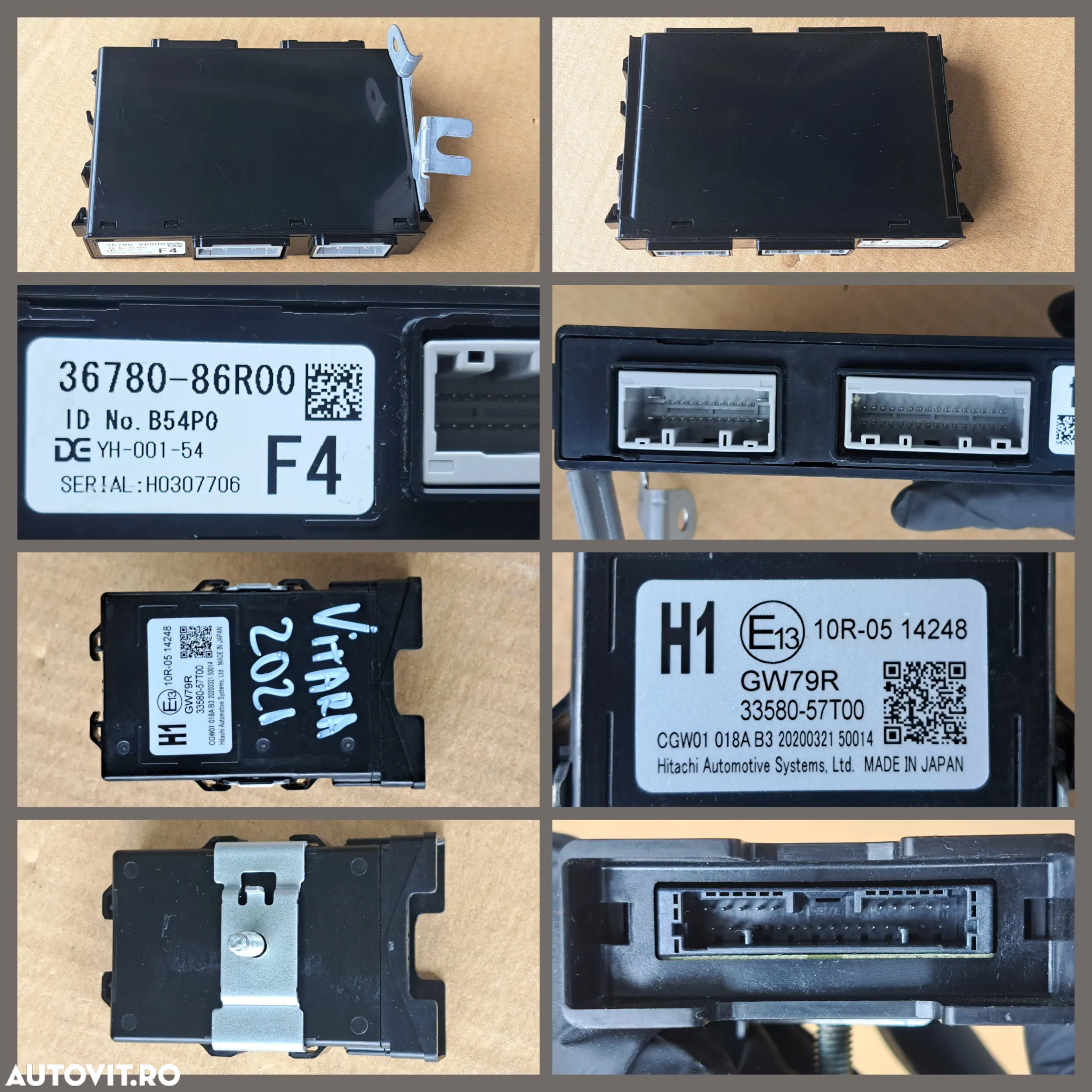 Suzuki Vitara Ly modul clima ECU motor calculator confort senzor ESP Gateway ASSY servodirectie - 6