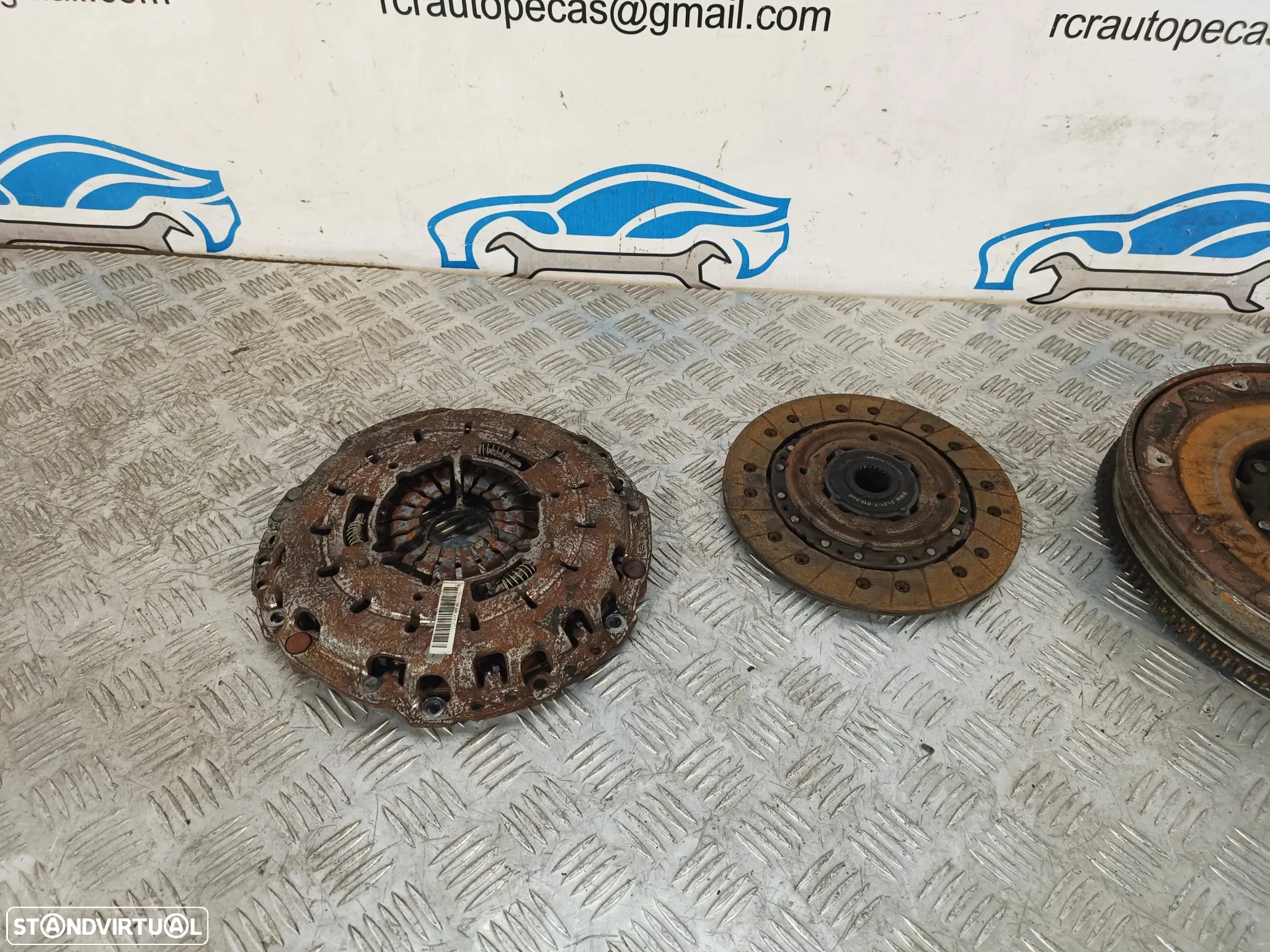 KIT BIMASSA VOLANTE MOTOR EMBRAIAGEM BMW SERIE 3 F30 116D N47D16A 21217615630 761562701 761601401 BMW F80 N47D16A - 3
