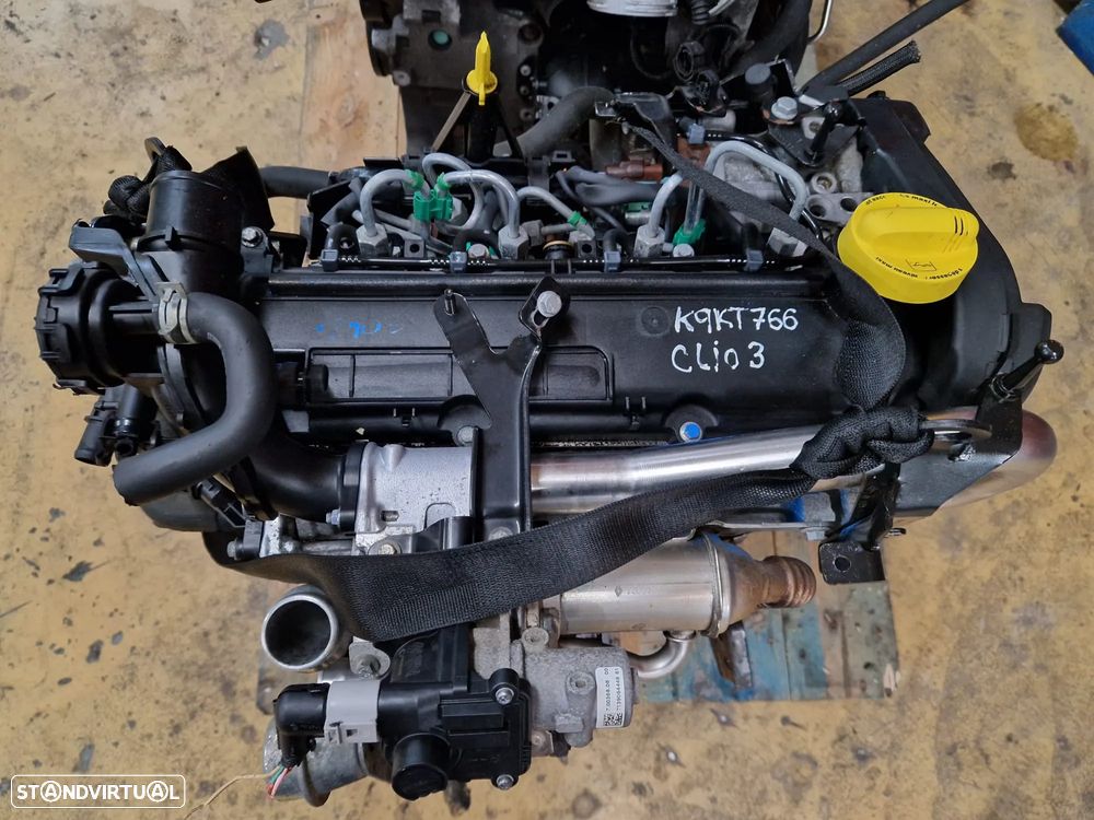 Motor usado K9K766 RENAULT CLIO III 3 1.5 DCI 86CV DELPHI - 1