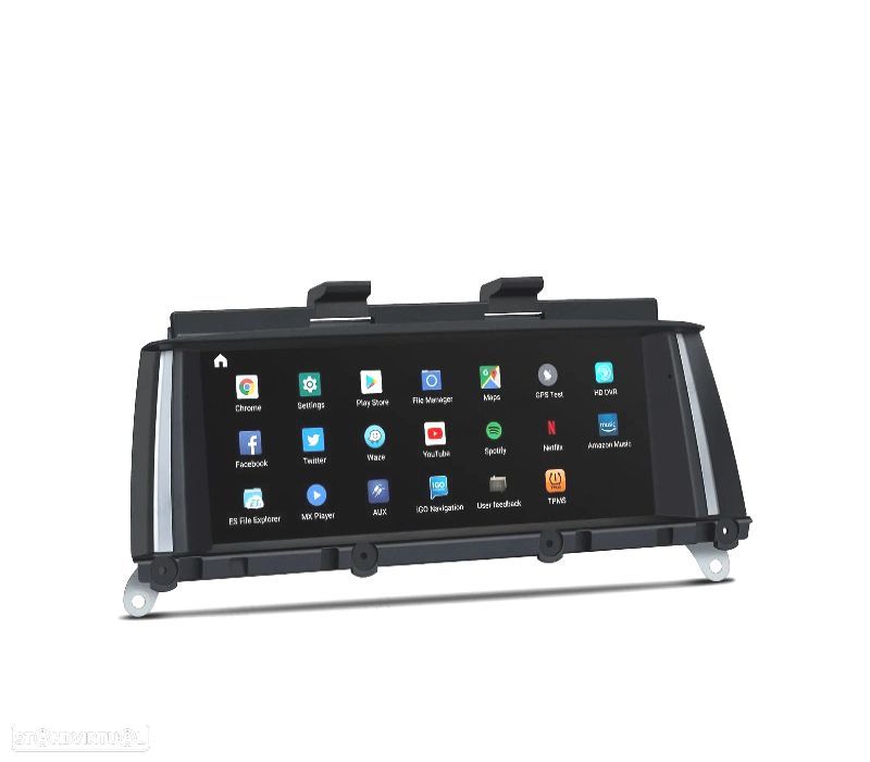 AUTO RÁDIO GPS ANDROID 12 PARA BMW X3 F25 X4 F26 11-13 CIC - 5
