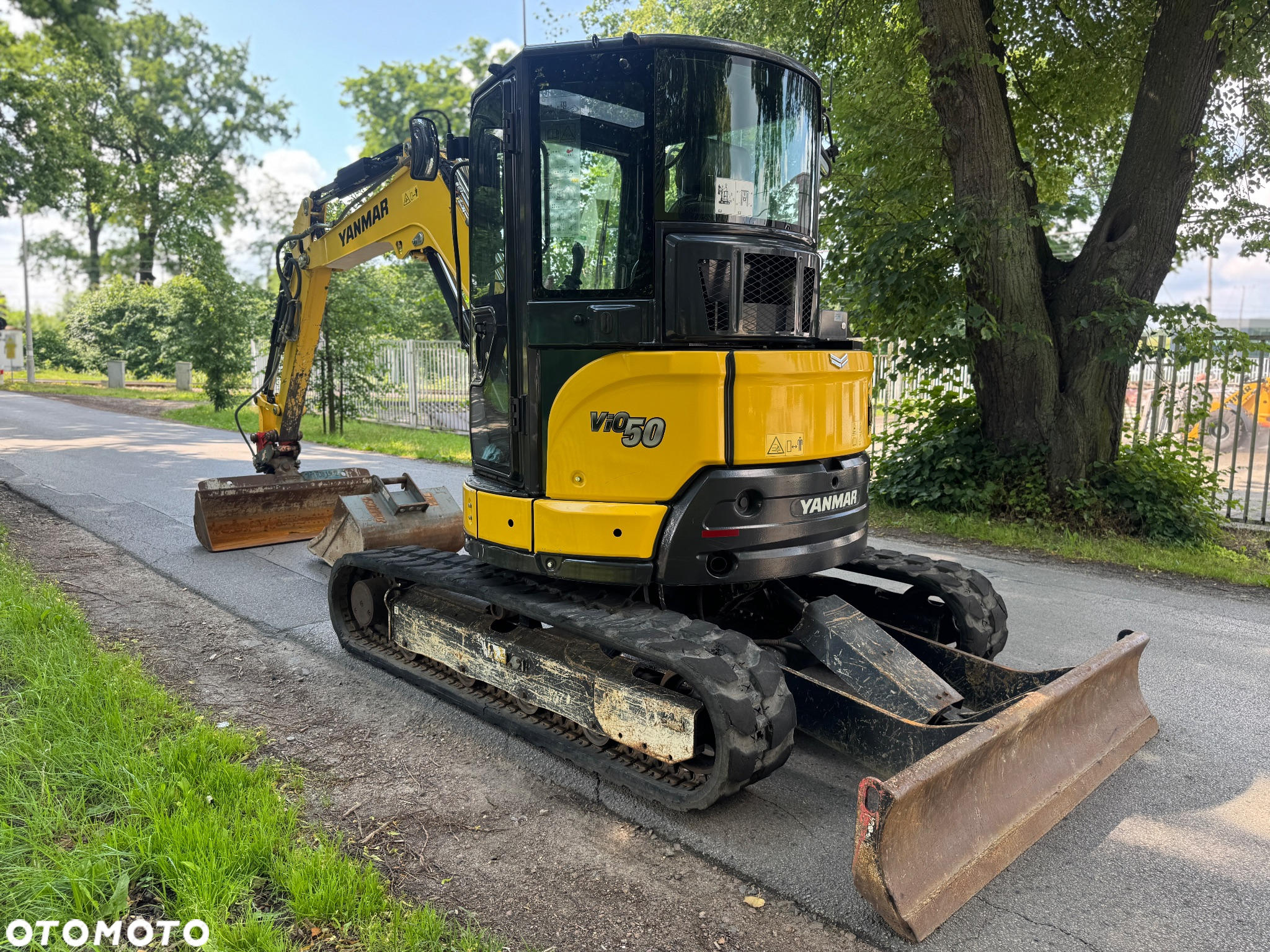 Yanmar Minikoparka Gąsienicowa ViO50 - 3
