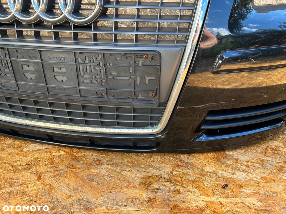 Audi A3 8P ZDERZAK PRZÓD  PRZEDNI  Duży Grill - 9