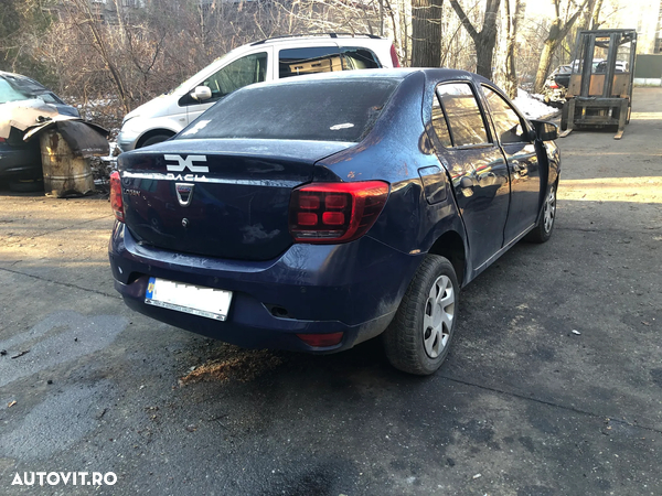 Dezmembrez Dacia Logan 2 facelift 1.0 benzina albastru 2018