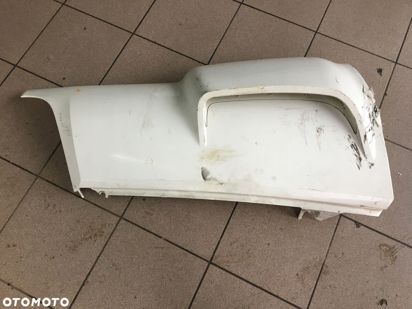 DAF XF 106 LIFT OWIEWKA KABINY NAROŻNIK SPOILER LEWY 1835763 - 4