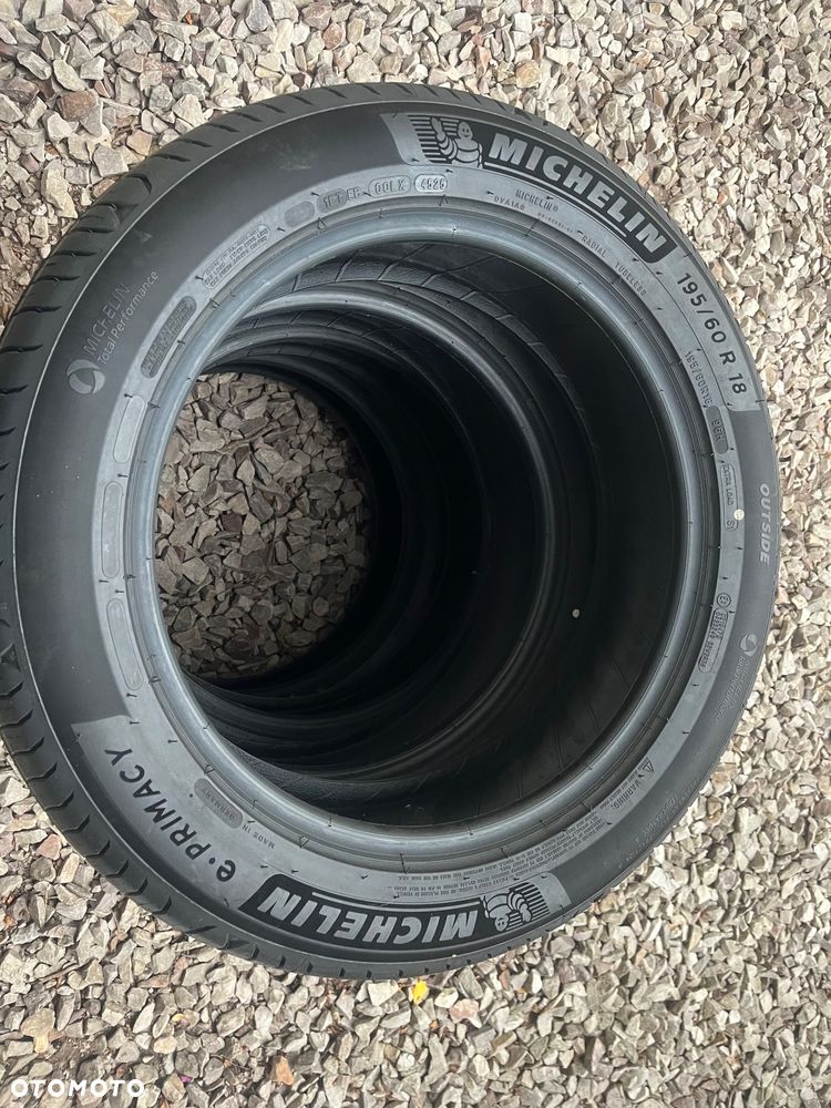 Opony letnie Michelin e Primacy 195/60/R18 jak nowe komplet 4 szt - 2