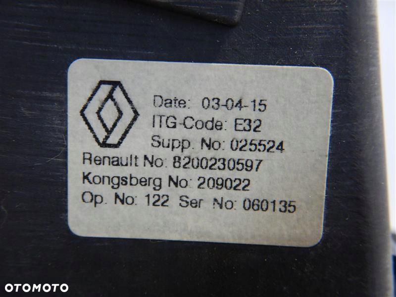 Mechanizm zmiany biegów lewarek Renault Espace IV 2003-2014 3,5B 8200230597 - 7