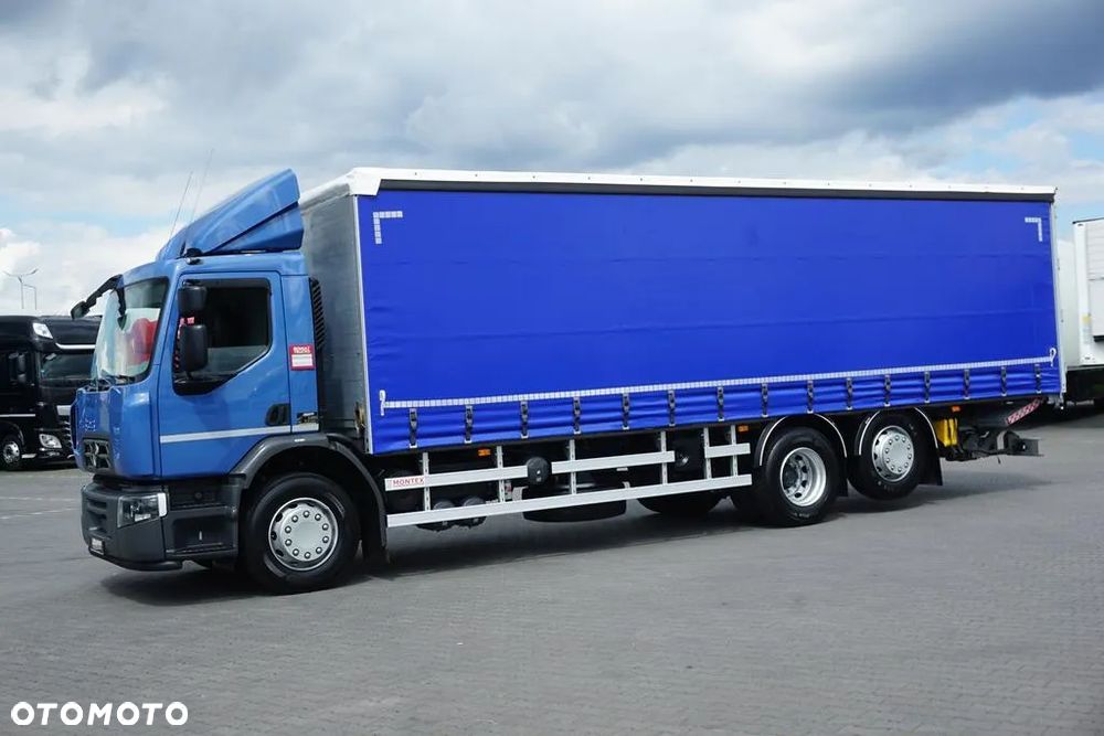 Renault / D 320 / EURO 6 / FIRANKA + WINDA / 21 PALET / ŁAD. 16 530 KG - 3
