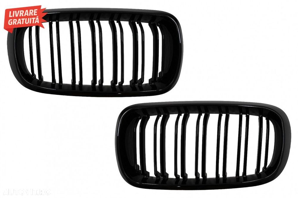 Grile Centrale Duble BMW X5 F15 X6 F16 (2014-2018) X5M X6M Design M-Pa - 1