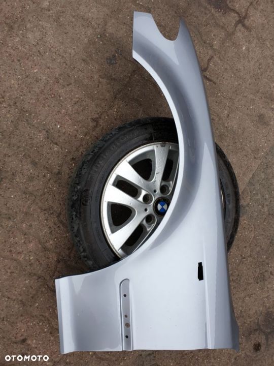 BŁOTNIK  PRZÓD LEWY PRAWY BMW E46 LIFT SILBERGRAU - 2