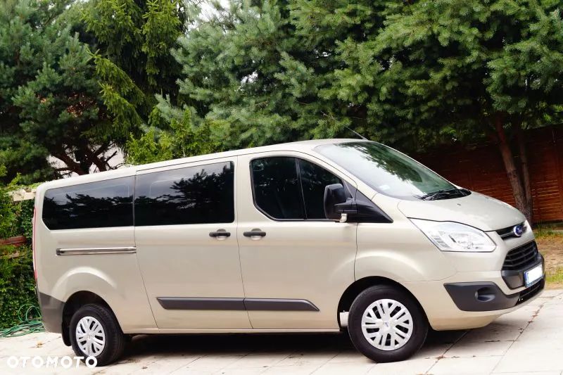 Ford Transit Custom Long Brygadówka 6 Osób 2 x Klima Bogata Opcja Salon Pl  155 Koni Faktura Vat - 1