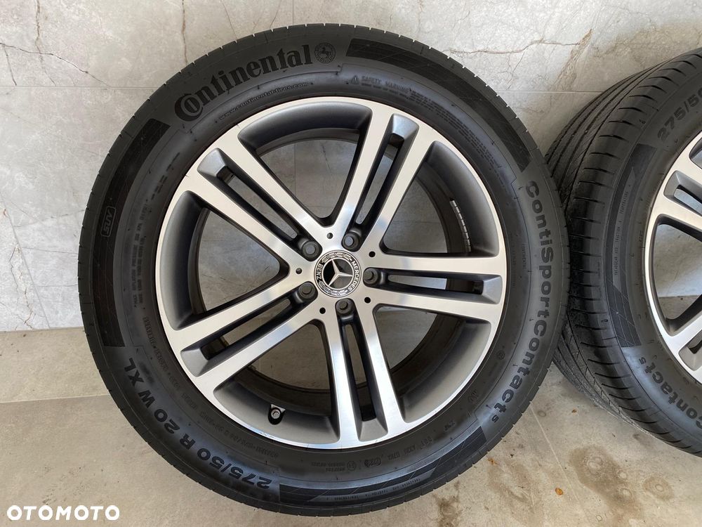 Oryginalne Felgi Mercedes + opony Continental. MERCEDES GLE GLS R20 - 3
