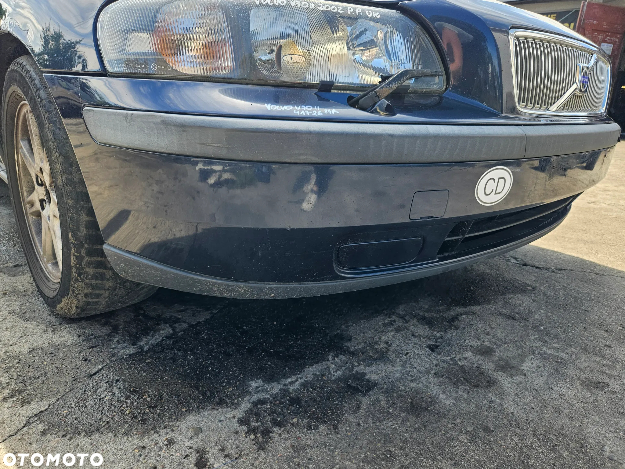 VOLVO V70 II ZDERZAK PRZÓD PRZEDNI 417-26 - 5