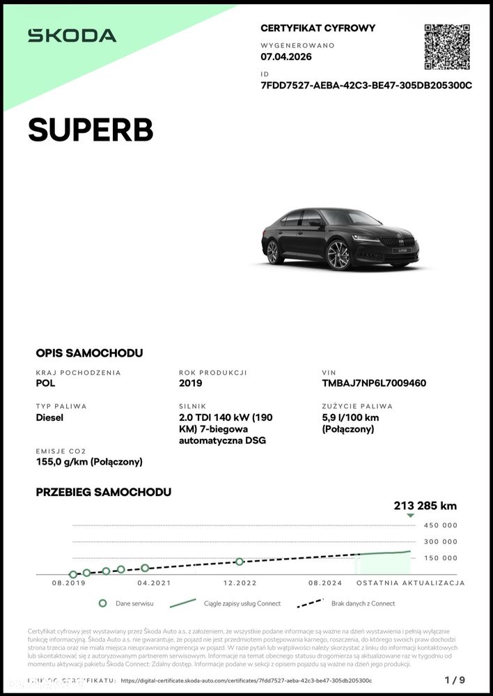 Skoda Superb 2.0 TDI Sportline DSG - 22