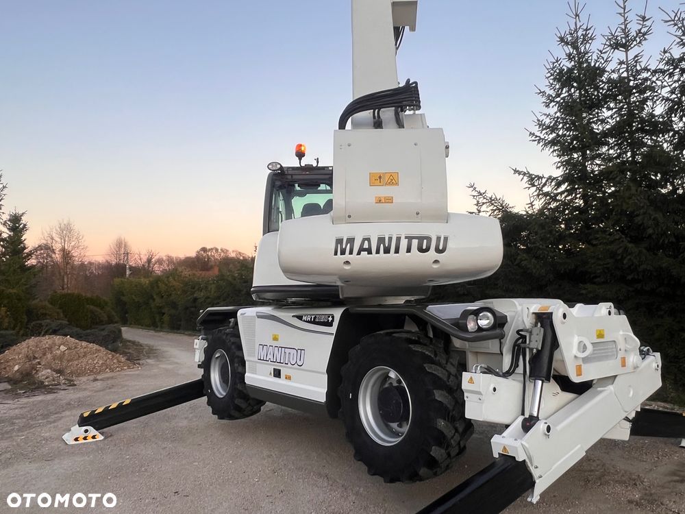 Manitou 2150 Mrt MANITOU ŁADOWARKA TELESKOPOWA Roto  widły kosz PILOT do sterowania  2016/17 1840 2540 2550 kolor od nowości biały Mercedes silnik - 10