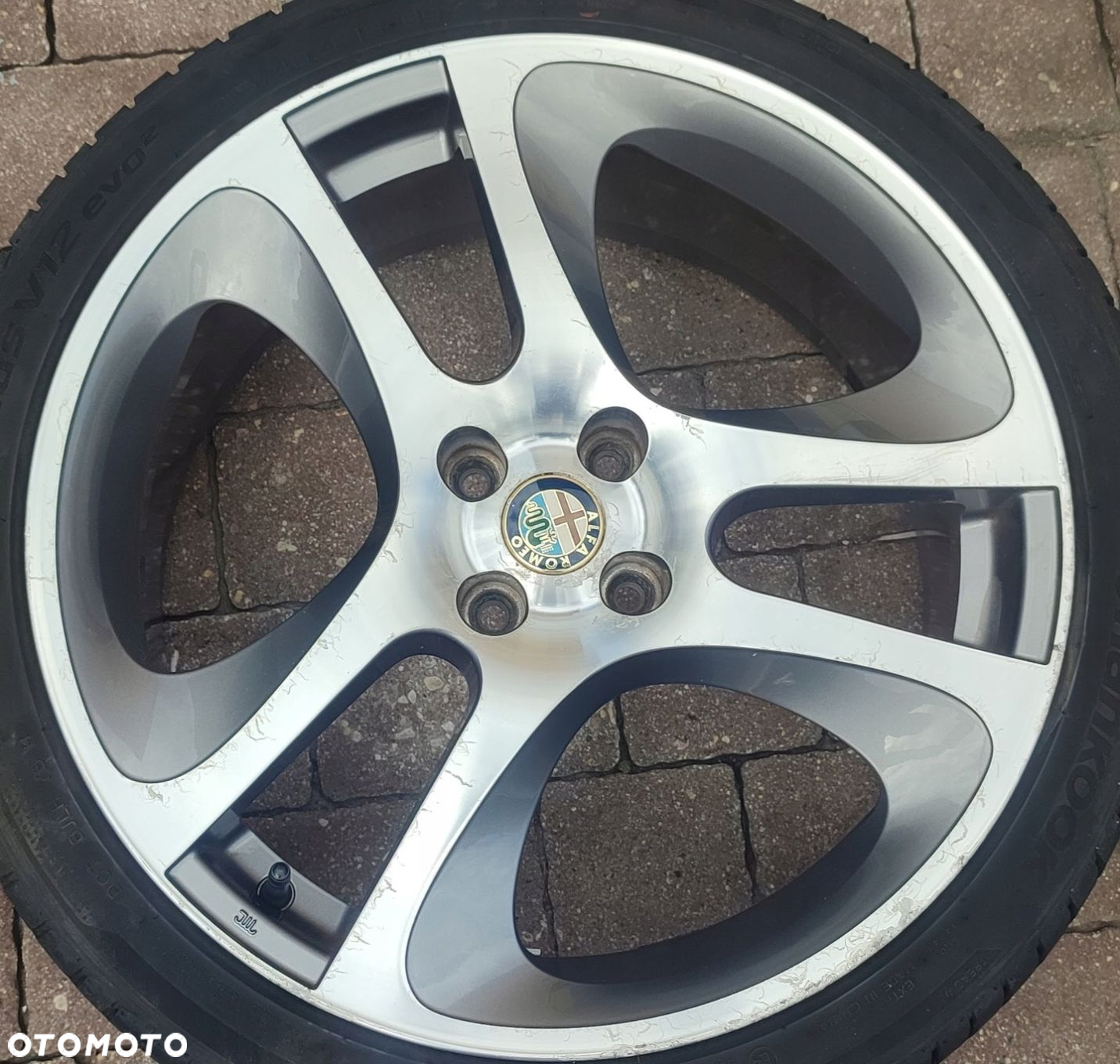 Felgi Aluminiowe Oryg. Alfa Romeo Mito 18 Cali 4x98 7,5Jx18 Et42 Ø58,1mm - 4
