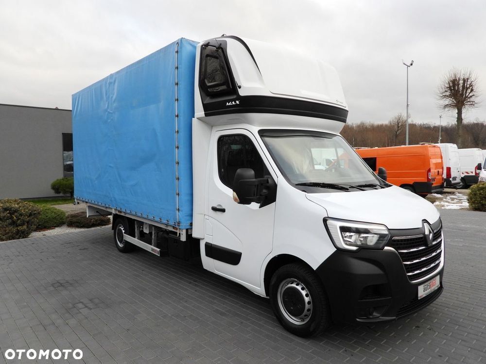 Renault MASTER PLANDEKA 10 PALET TEMPOMAT NAWIGACJA LEDY PNEUMATYKA KLIMATYZACJA  165KM - 5