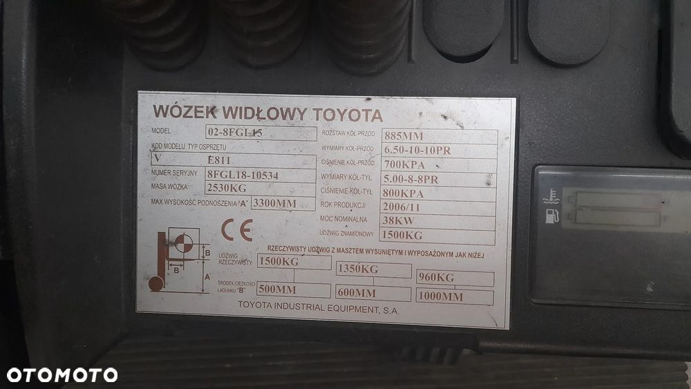 Toyota 02-8FGL15 - 5