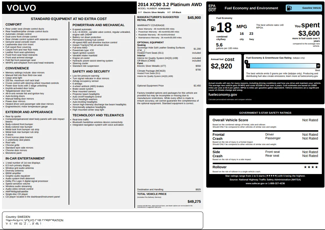 Volvo XC 90 3.2 AWD Executive - 24