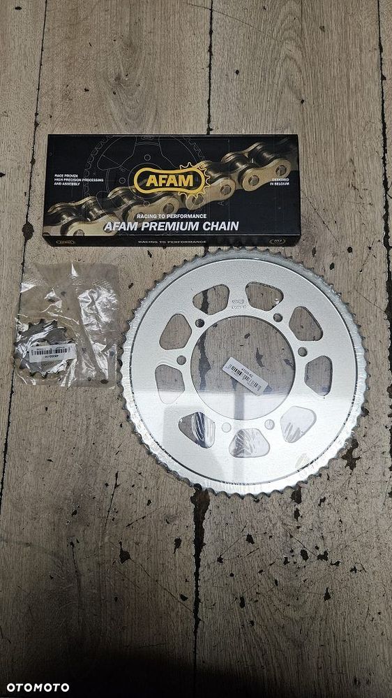 Zestaw napędowy AFAM łańcuch A428R1 zębatki 14/62 Aprilia SX125 - 5
