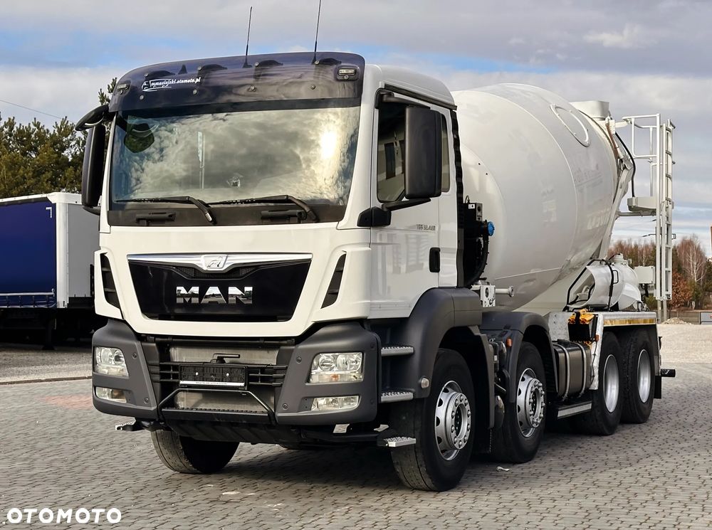 MAN TGS 32.400 8X4 BETONOMIESZARKA STETTER 9m3 - 11