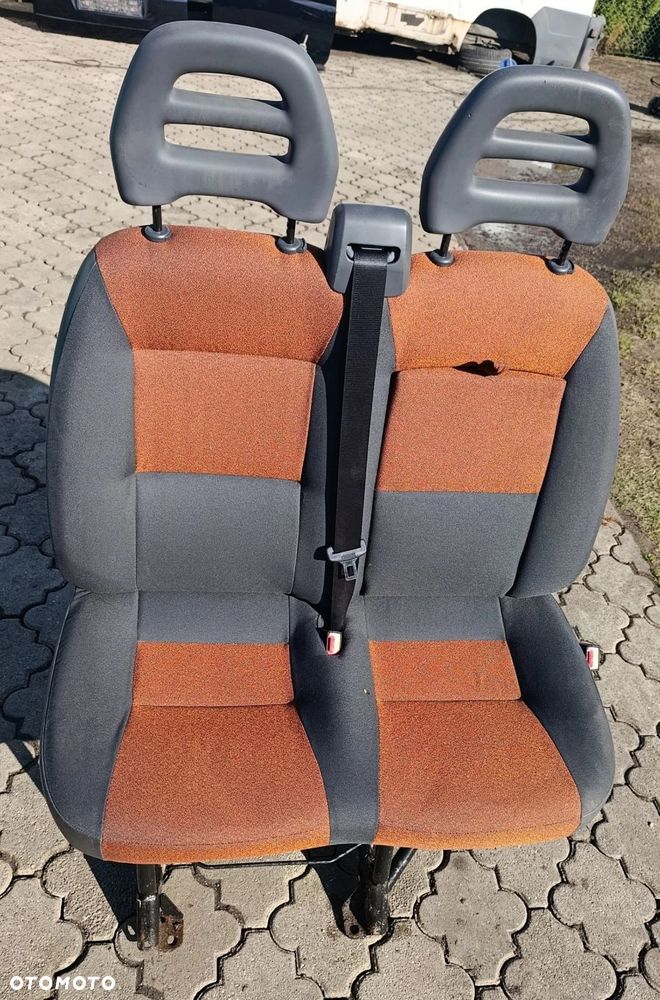 Ducato III kanapa pasażera fotel prawy Peugeot Boxer Citroen Jumper Fiat - 2