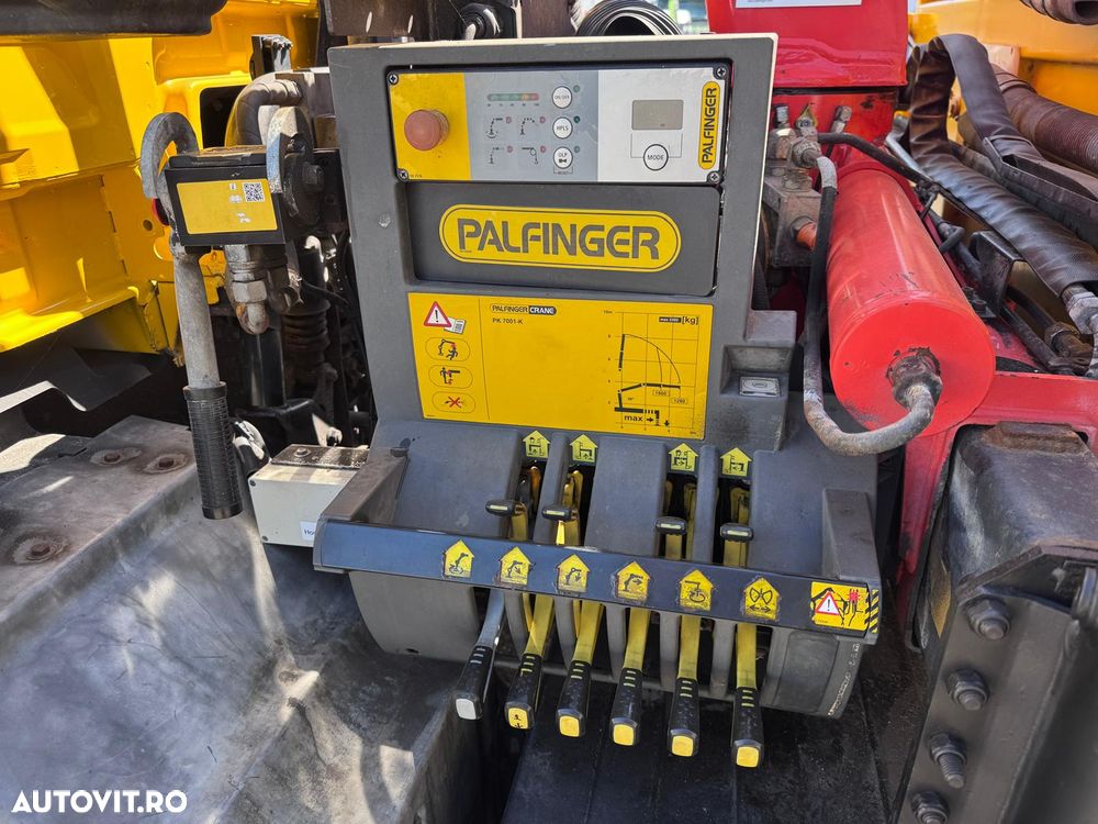 MAN TGL TGS 18.250 basculabil cu macara 18 tone - 10