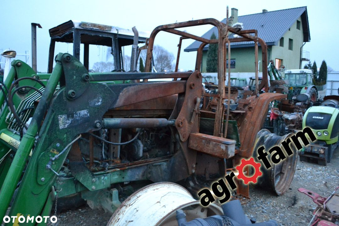 John Deere 6110 6210 skrzynia silnik kabina most zwolnica oś - 2