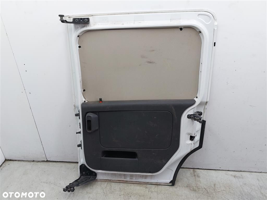 Drzwi przesuwane prawe ZAMEK Opel Combo C L:Z10U 2001-2011R BIAŁE - 4