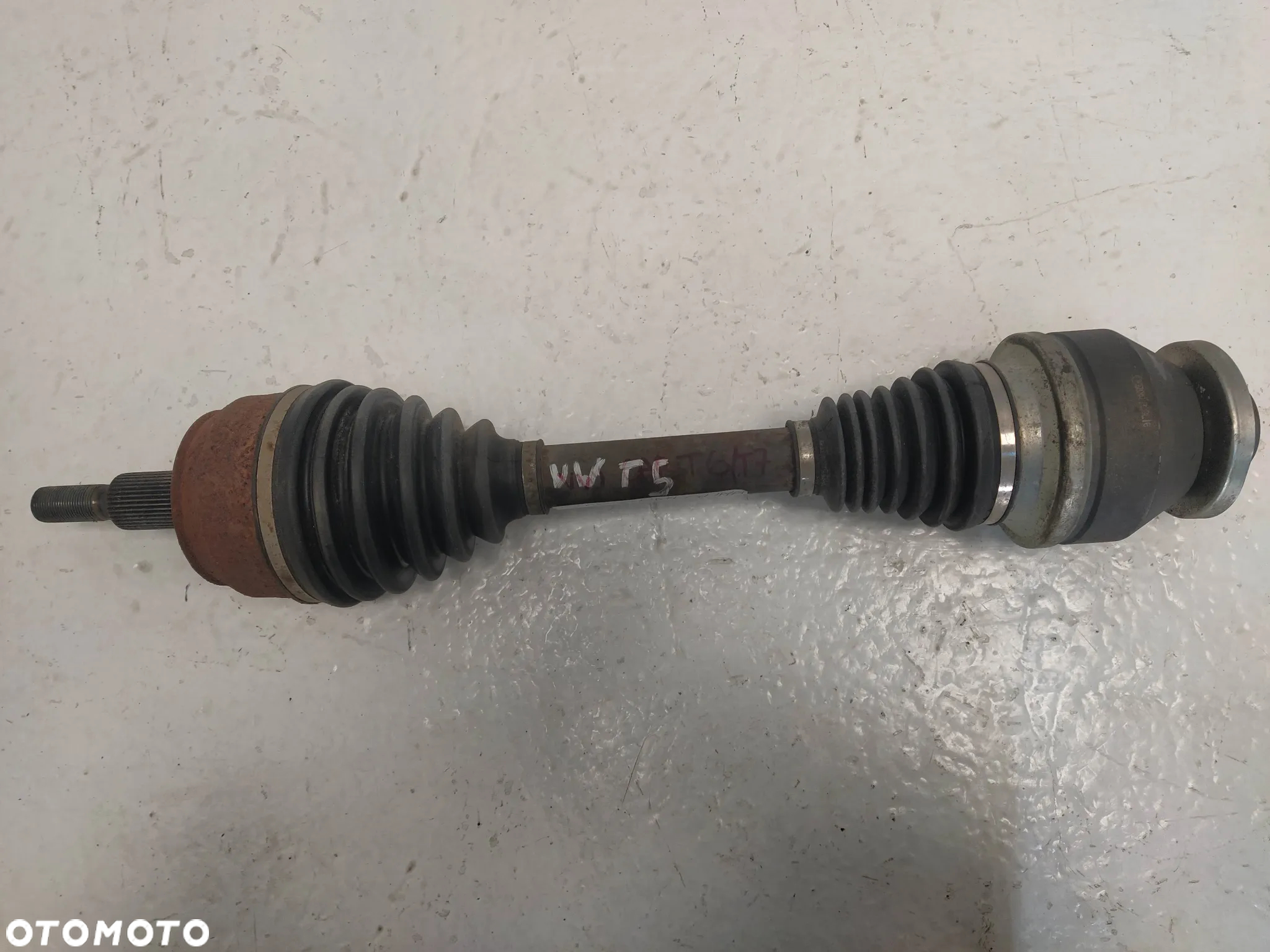 VW T5 2.5 TDI PÓŁOŚ LEWA PRZÓD PRZEDNIA - 2