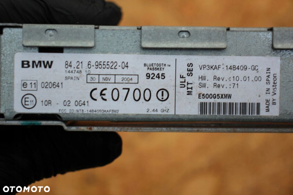 Moduł BLUETOOTH BMW e46 e39 e53 6955522 - 2