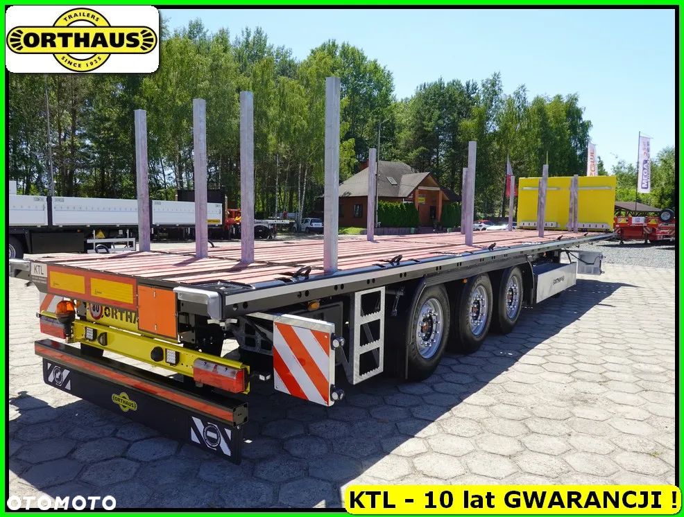 Orthaus Platforma z zamkami konterowymi 20, 30, 40 Ft / Ład. 39.900 kg - SUPER STRONG !!! - 6