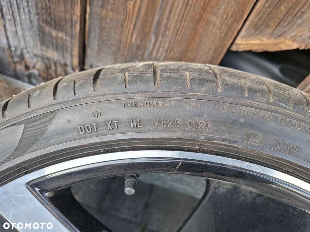 Sprzedam koła do Porsche Taycan 21cali Opony jak nowe dot21 - 11