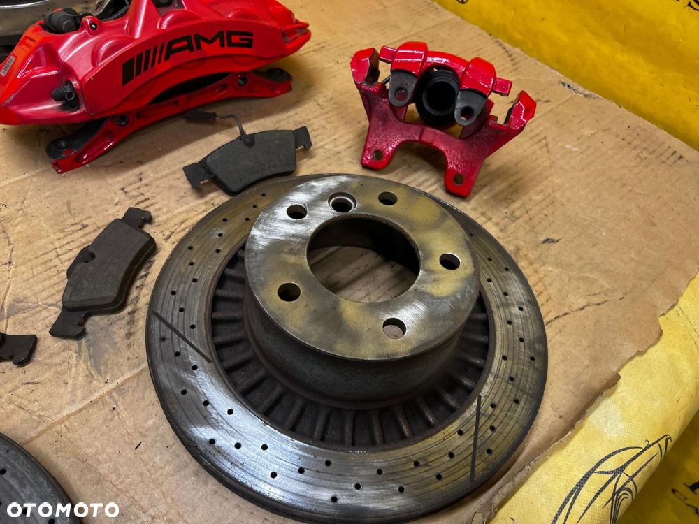 KPL HAMULCE TARCZE ZACISKI HAMULCOWE BREMBO MERCEDES G63 AMG W463 LIFT - 5