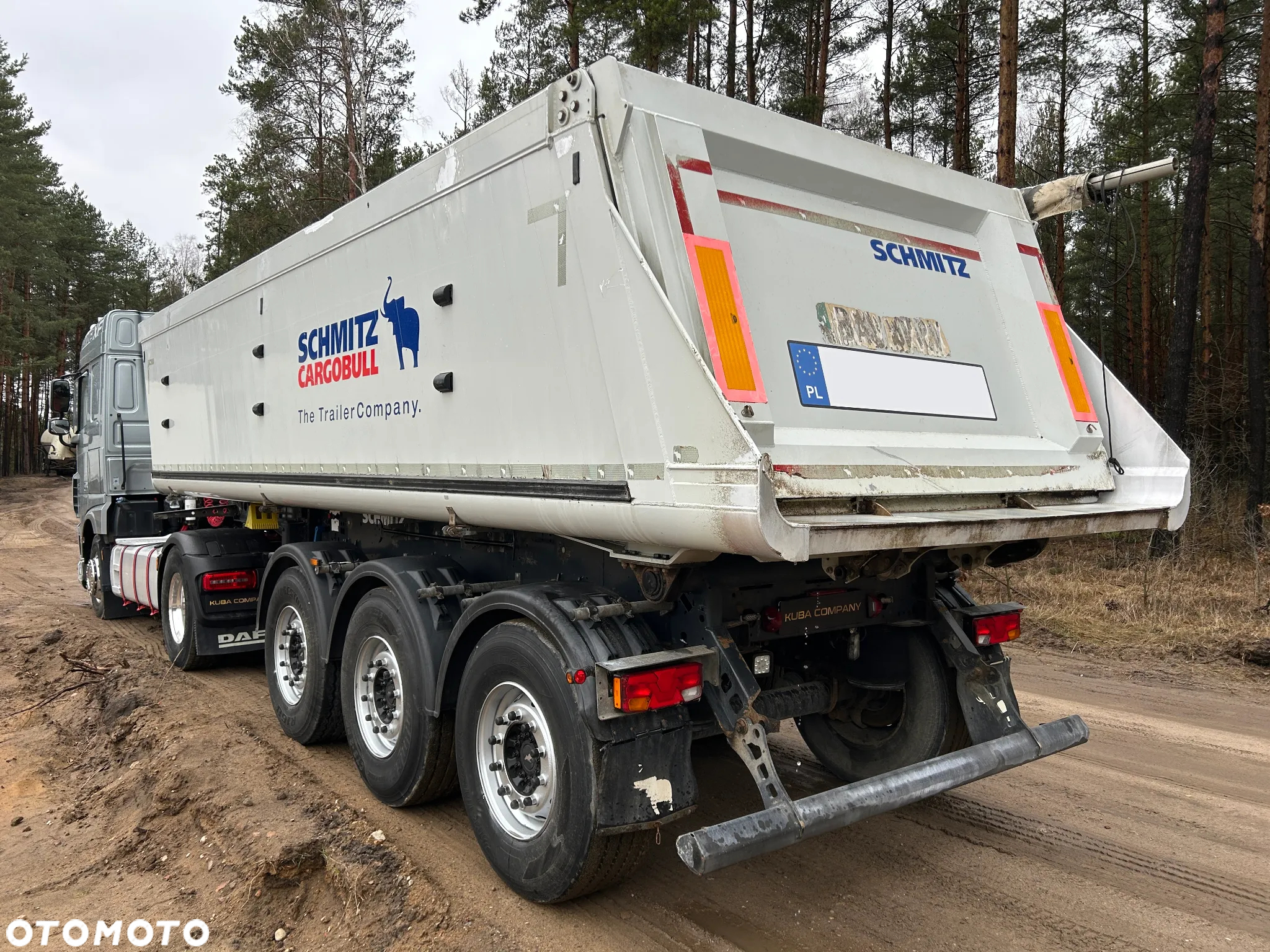Schmitz Cargobull GOTHA / WYWROTKA 26 m3 / ŻWIRÓWKA / OŚ PODNOSZONA / 2015 ROK !! - 3