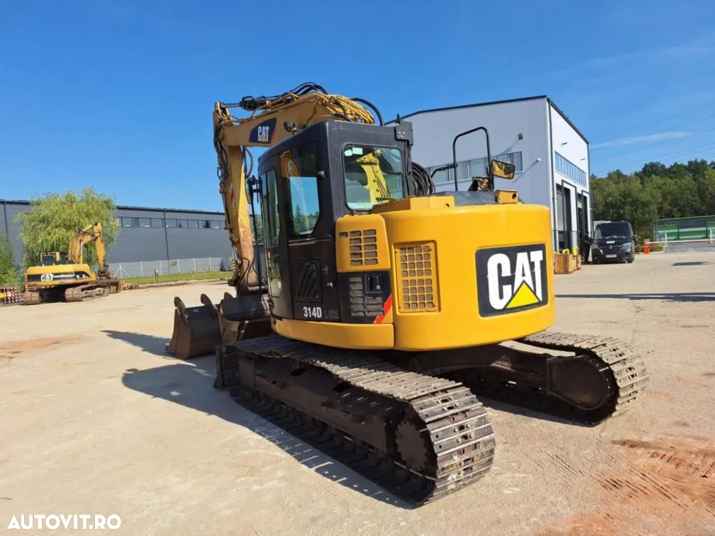 Caterpillar Cat 314 D LCR cu lama excavator pe senile compact - 4