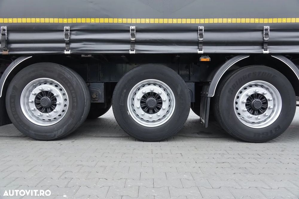 Wielton CORTINĂ / STANDARD / PUNTE RIDICATĂ / 385/55 R22.5 - 25